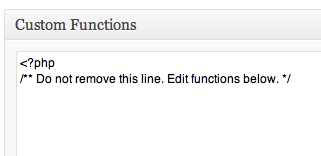 Paste custom PHP into the new Custom Code page Paste custom PHP into the new Custom Code page