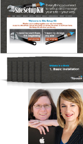Site Setup Kit plus Website in a Month plus personal coaching