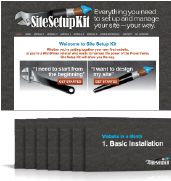 Site Setup Kit plus Website in a Month